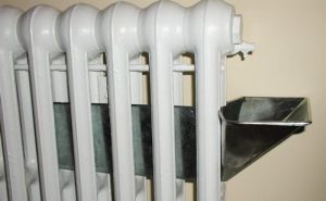 Instalación de calefacción con humidificación