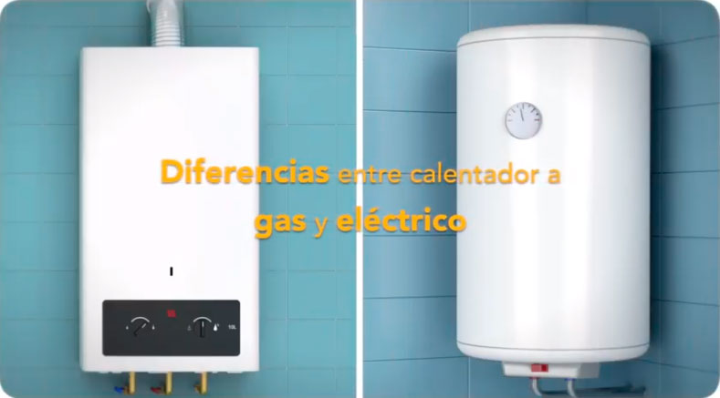 Video: Diferencias entre calentador a gas y eléctrico