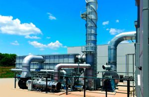 Boiler industrial de recuperación de calor para calentamiento de agua y circuitos de climatización para confort humano