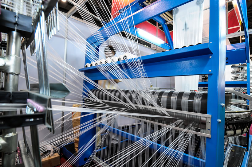 Calefacción industrial para la Industria textil