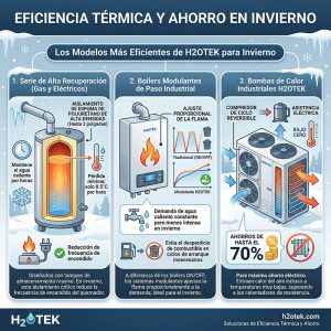 Boilers Industriales H2OTEK: Eficiencia Térmica y Estrategias de Ahorro en Invierno